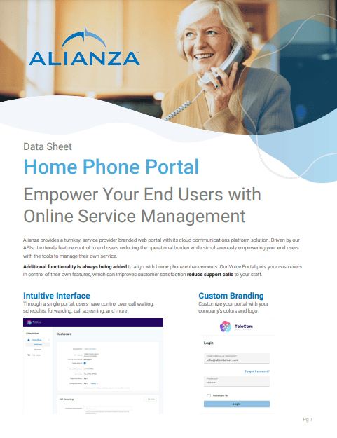 Home Phone Portal